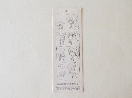 矢島美穂子のGALERIE5『栞』コレクション１＜ほぼ日手帳のおまけ＞