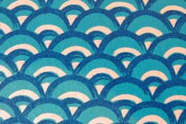 矢島美穂子のGALERIE6のルリユールの材料の紹介「装飾紙」のいろいろAutre＝その他室町千代紙・青海波