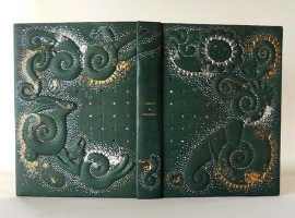 矢島美穂子のReliure d'artの作品フランスの展覧会出展作品２０１１