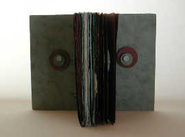 矢島美穂子のLivre d'art作品一詩一冊本「耳」詩／矢島美穂子