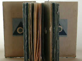 矢島美穂子のLivre d'art作品一詩一冊本「目」詩／美樹原釉