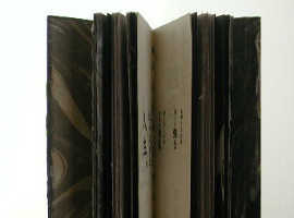 矢島美穂子のLivre d'art作品一詩一冊本「大地からの伝言」詩／美樹原釉