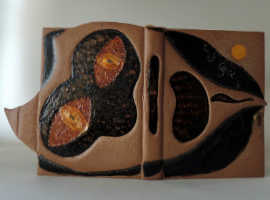 矢島美穂子のReliure d'art作品　フランス展覧会出展作品２００７