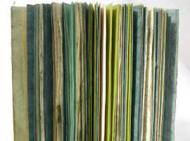 矢島美穂子のLivre d'art作品一詩一冊本「木の葉のささやき」詩／美樹原釉