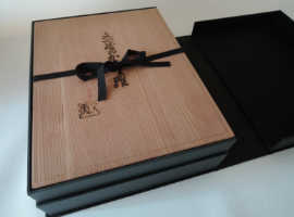 矢島美穂子のGALERIE3「思い出を整える」大切な思い出が詰まった＜桐の箱＞を整える５