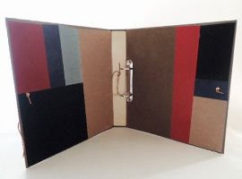 矢島美穂子のGALERIE3「ファイルに整える」思い出の紙類をファイルに整える２