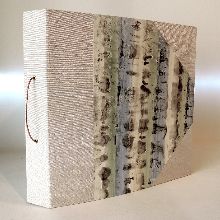 矢島美穂子のGALERIE3「ファイルに整える」半布装本で作った２穴リングファイル４