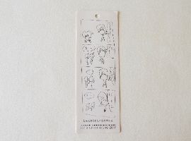 矢島美穂子のGALERIE5『栞』コレクション１＜ほぼ日手帳のおまけ＞