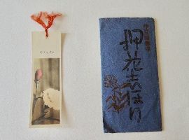 矢島美穂子のGALERIE5『栞』コレクション３＜伊豆修善寺・押花志掘り＞