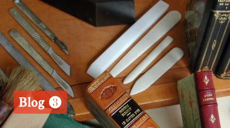 ブログ３「ルリユールの道具の紹介とお話」のイメージ写真